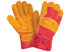 Перчатки спилковые комбинированные усиленные Siberia (0110-11-ru)